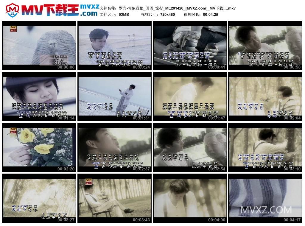 罗宾-你侬我侬_国语_流行_ME201426